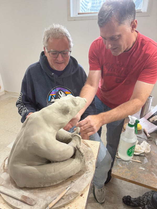 Sculpting an Animal Form, Beginner & Intermediate, Saturday MORNINGS, September 13th to October 25th, Christian Borzi