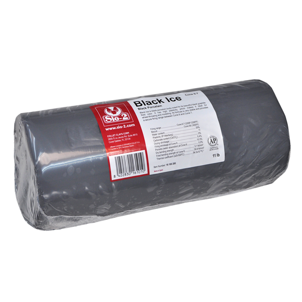 SIO-2® Black Ice Black Porcelain, 11 lb