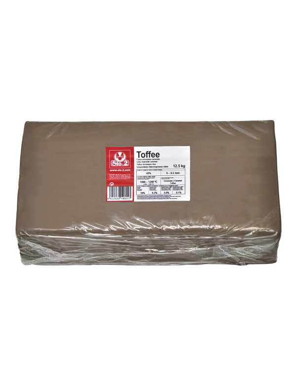 SIO-2® Toffee Caramel Stoneware Clay with Impalpable Grog, 27.6 lb